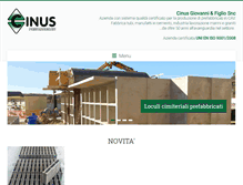 Tablet Screenshot of cinussnc.com